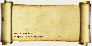 Kristina Janičijević vizit kartica